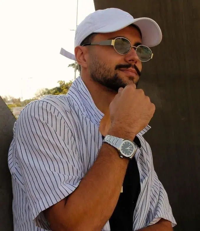 Luxury Stainless Steel Watch | Elegant Men's Analog Watch