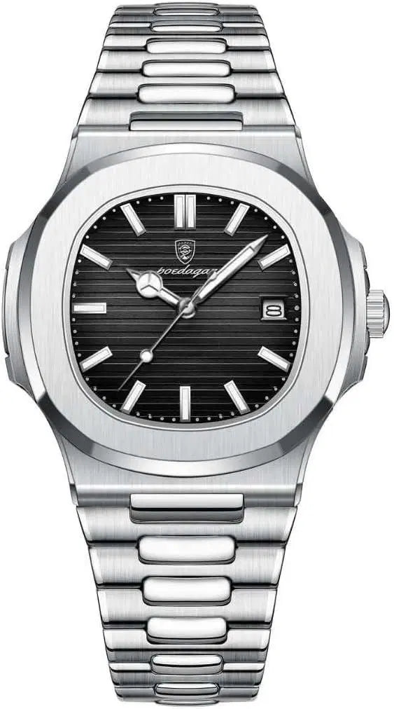 Luxury Stainless Steel Watch | Elegant Men's Analog Watch